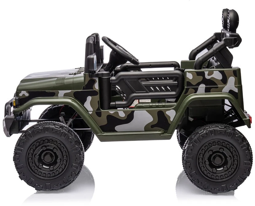 Elektrinis vaikiškas automobilis Milly Mally Toyota FJ Cruiser Army