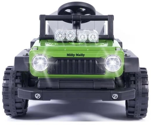 Elektrinis vaikiškas automobilis Milly Mally Prime 2in1 žalias