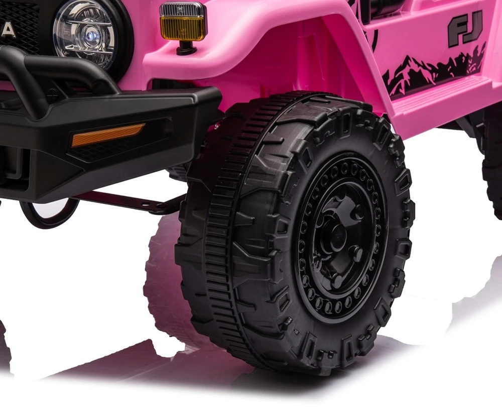 MILLY MALLY 6234 Akumuliatorinė transporto priemonė Toyota FJ Cruiser rožinė