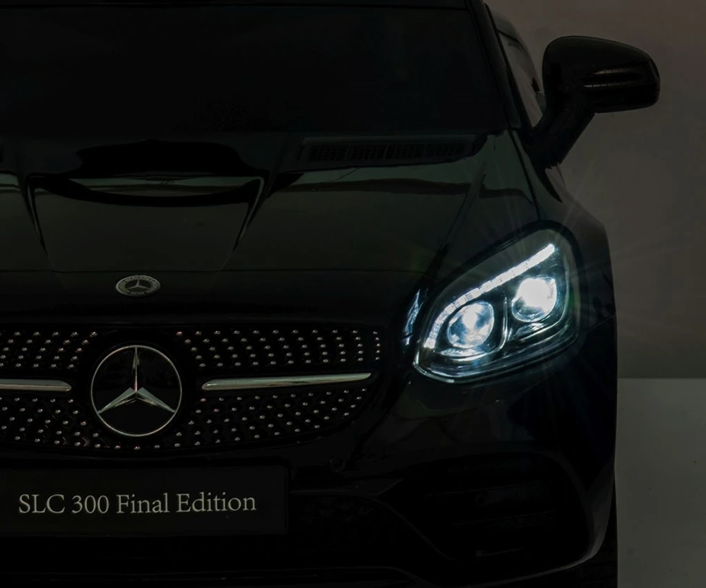 Milly Mally Akumuliatorinis automobilis vaikams „Mercedes-Benz SLC“, juodos spalvos