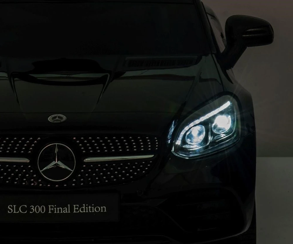 Milly Mally Akumuliatorinis automobilis vaikams „Mercedes-Benz SLC“, baltos spalvos