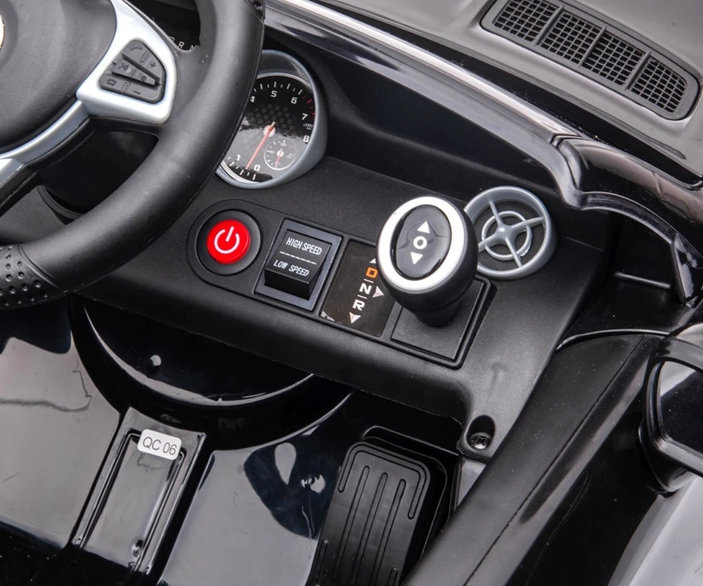 Milly Mally Akumuliatorinis automobilis vaikams „Mercedes-Benz SLC“, juodos spalvos