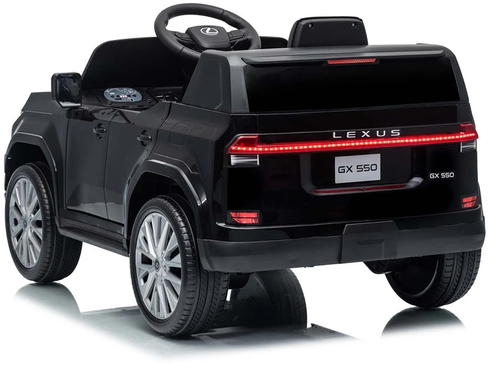 Elektrinis vaikiškas automobilis Milly Mally Lexus GX550 juodas