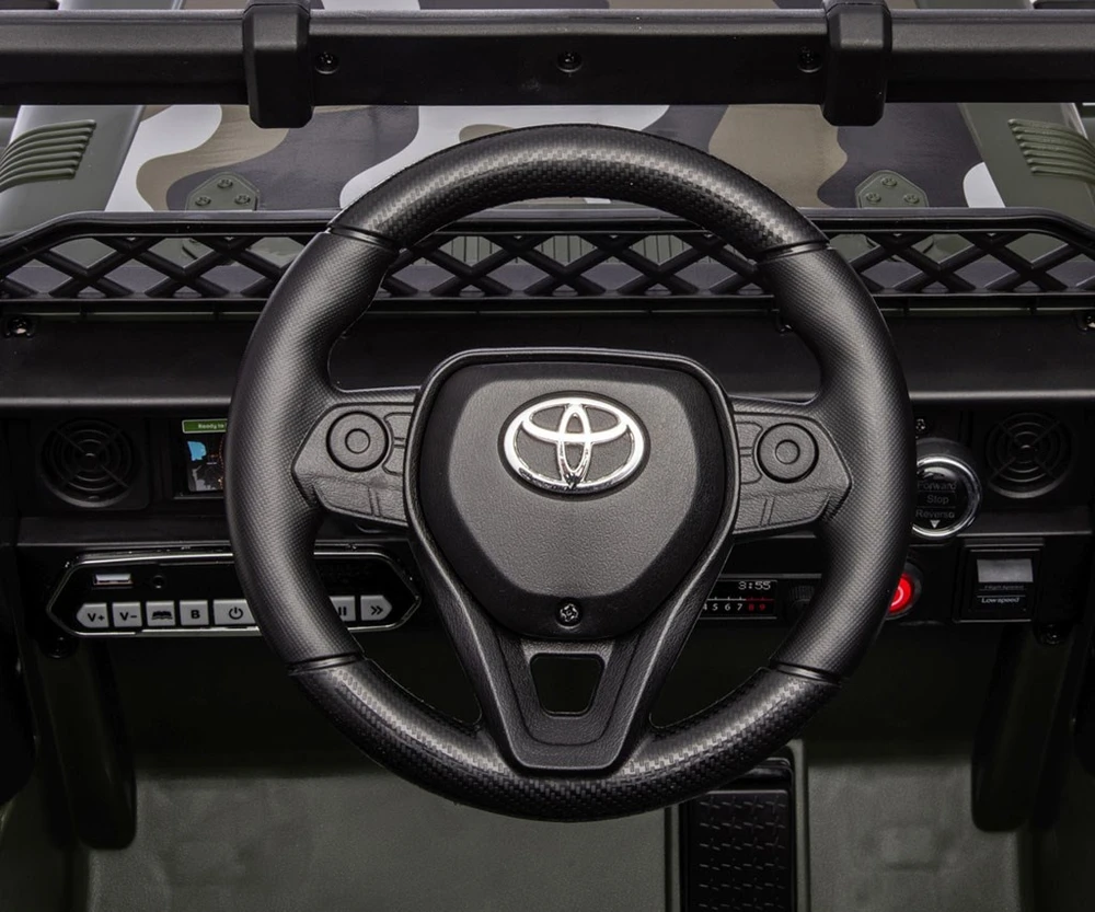 Elektrinis vaikiškas automobilis Milly Mally Toyota FJ Cruiser Army