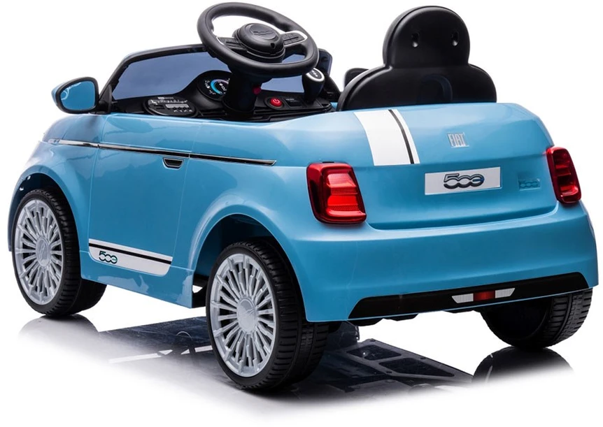 Milly Mally Mėlyna Elektromobilis Fiat 500e, Mėlyna