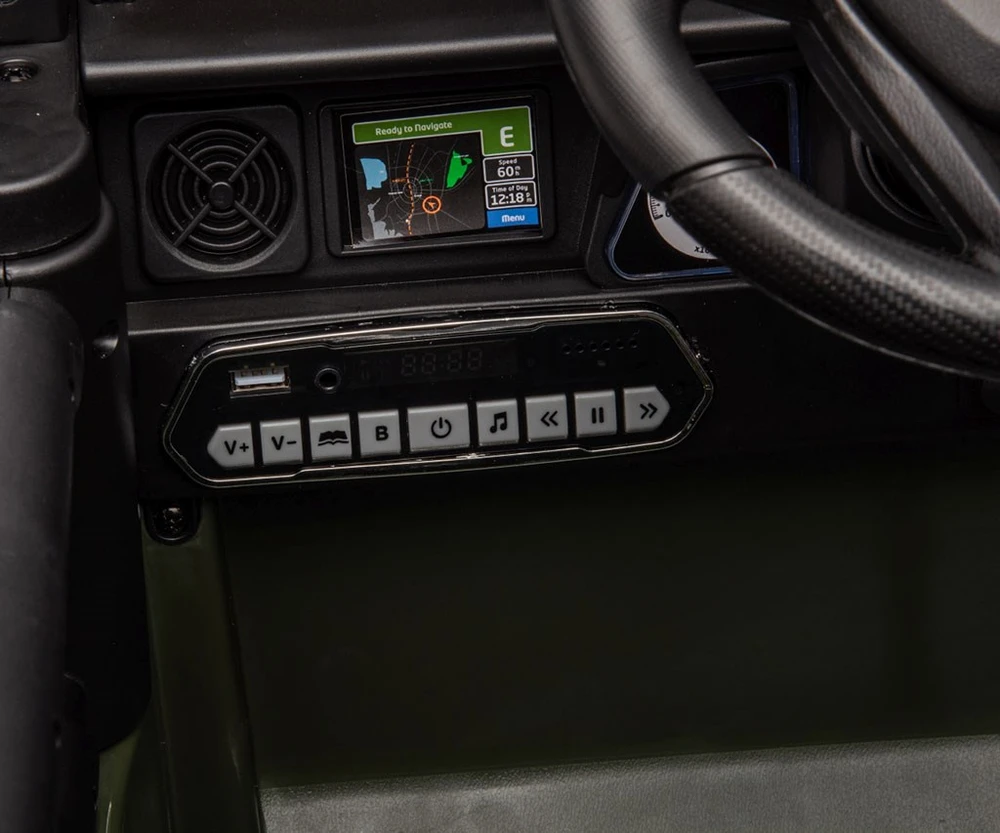Elektrinis vaikiškas automobilis Milly Mally Toyota FJ Cruiser Army