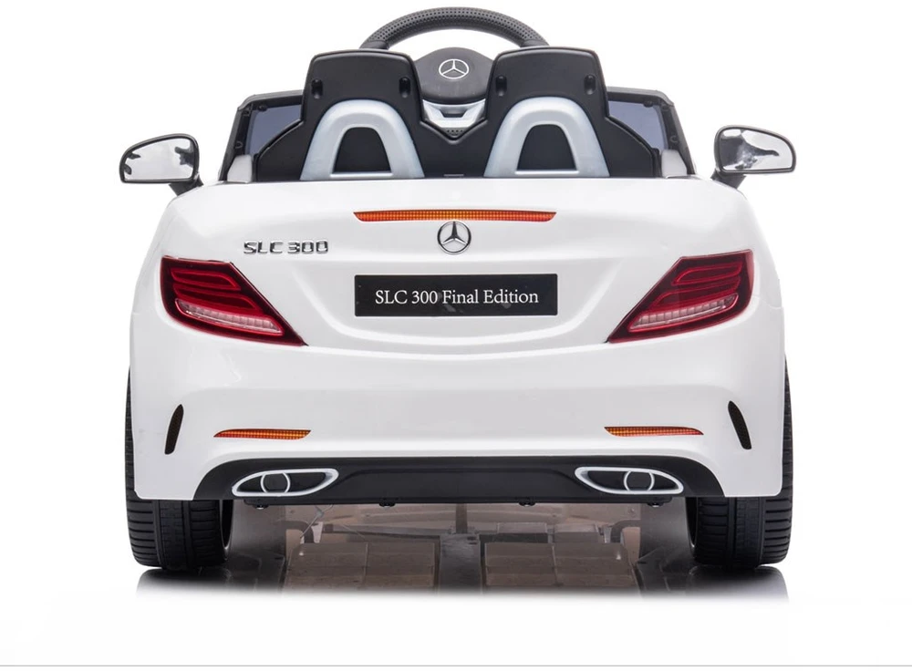 Milly Mally Akumuliatorinis automobilis vaikams „Mercedes-Benz SLC“, baltos spalvos