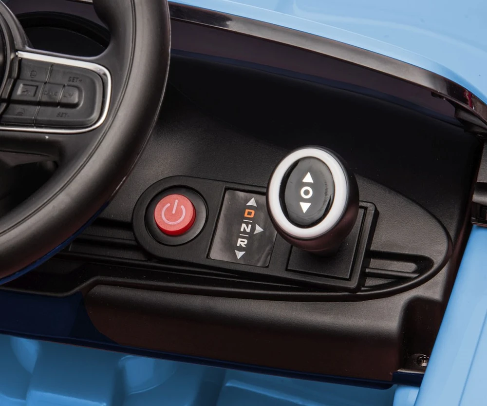 Milly Mally Mėlyna Elektromobilis Fiat 500e, Mėlyna