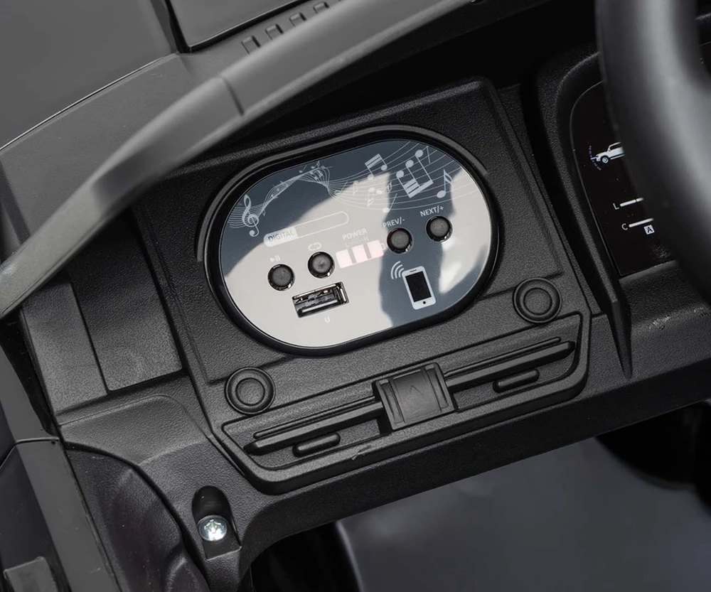 Elektrinis vaikiškas automobilis Milly Mally Lexus GX550 juodas