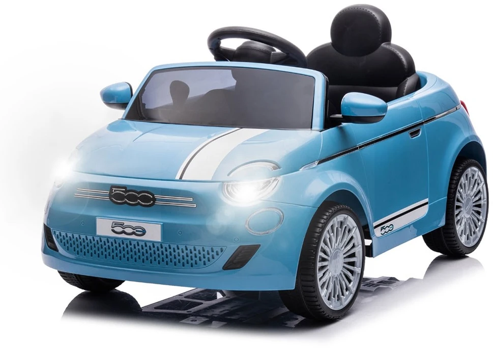 Milly Mally Mėlyna Elektromobilis Fiat 500e, Mėlyna