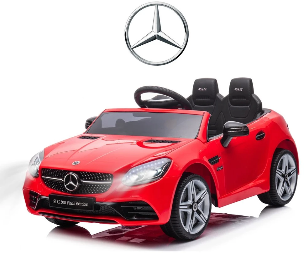 Milly Mally Akumuliatorinis automobilis vaikams „Mercedes-Benz SLC“, raudonos spalvos