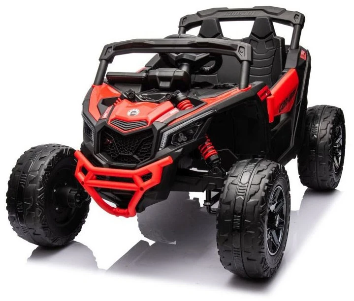 Elektrinis vaikų elektromobilis Baby Mix Buggy Hornet 12V 7Ah raudonas