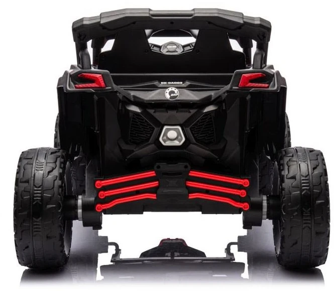 Elektrinis vaikų elektromobilis Baby Mix Buggy Hornet 12V 7Ah raudonas