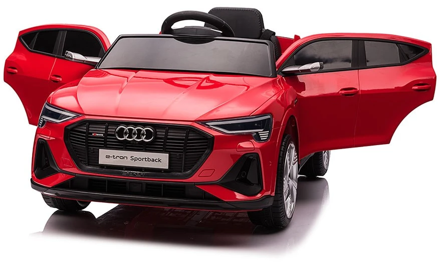 Elektromobilis Baby Mix AUDI Q4 e-tron Sportback raudonas
