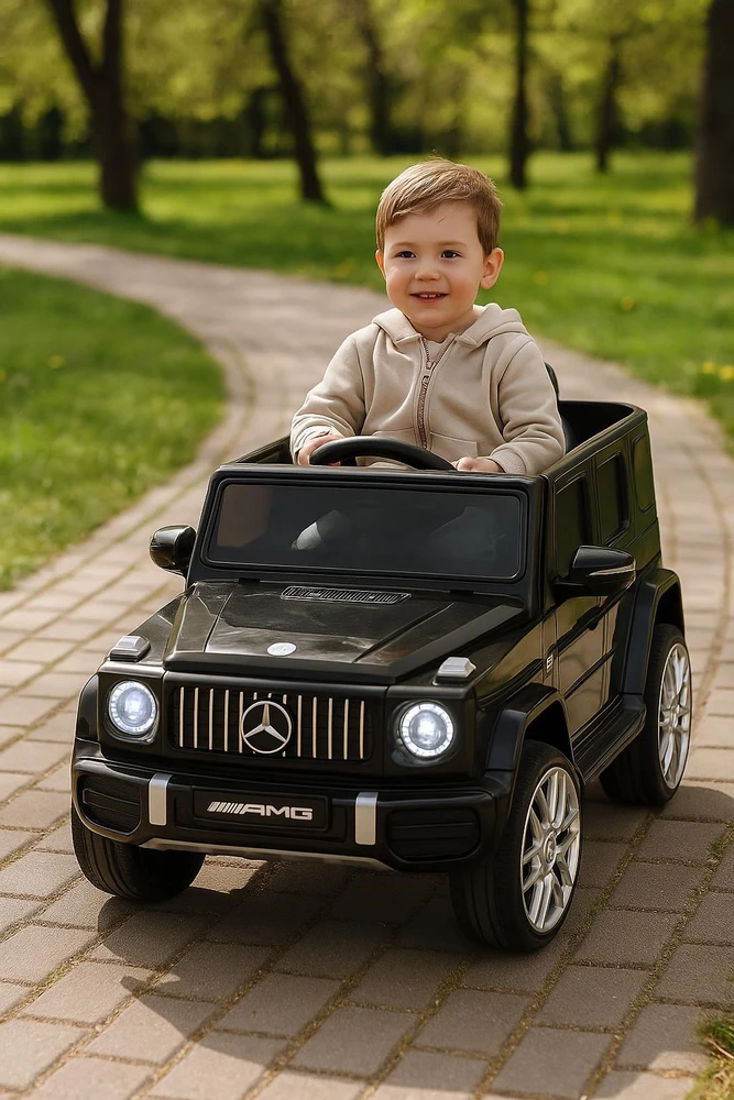 Elektromobilis Baby Mix Mercedes-Benz G63 AMG juodas