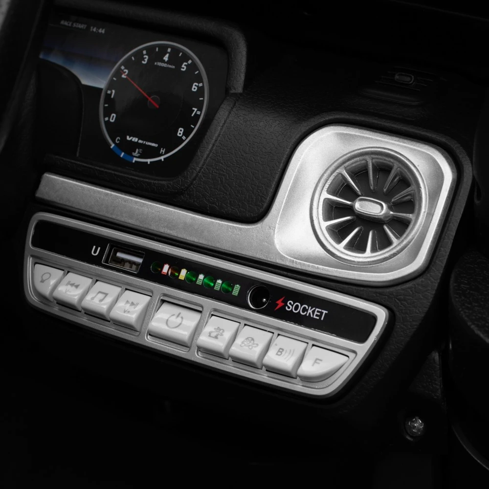 Elektromobilis Baby Mix Mercedes-Benz G63 AMG juodas
