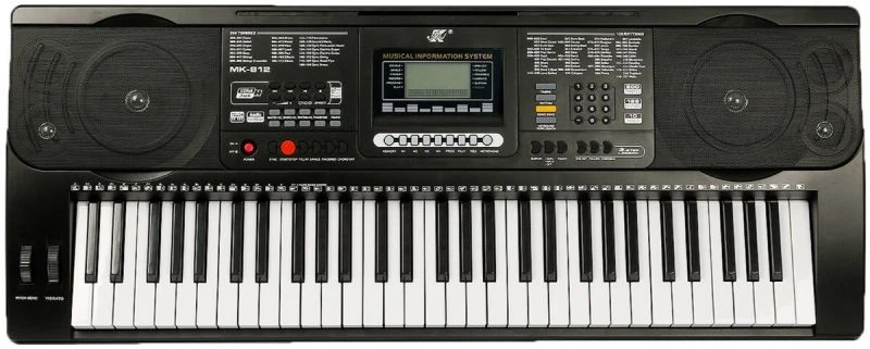 Elektroninė klaviatūra vargonams 61 klavišas MK-812 su maitinimu