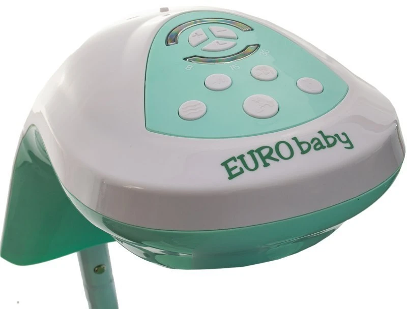 Elektroninė kūdikio sūpynė EUROBABY TY801M žalia