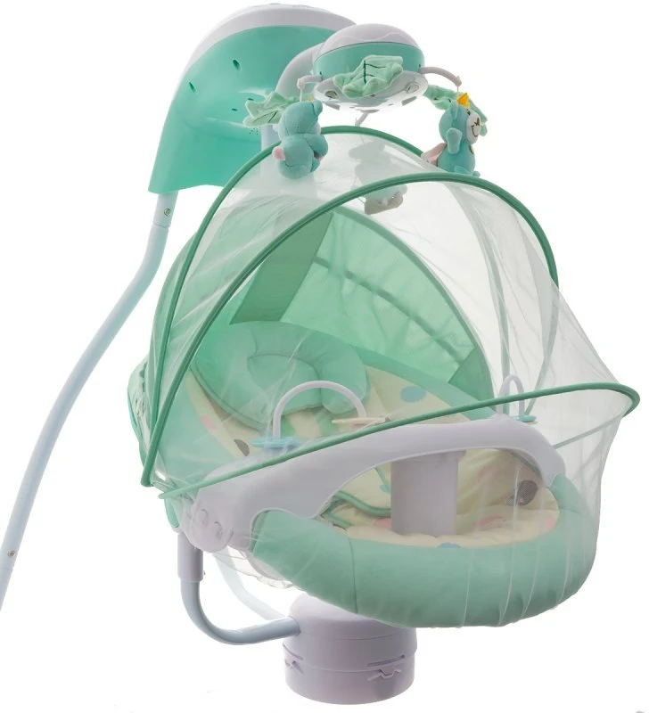 Elektroninė kūdikio sūpynė EUROBABY TY801M žalia