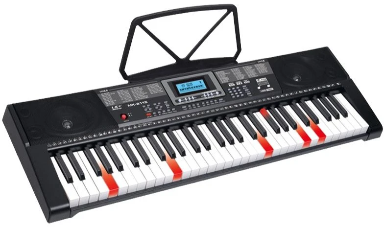 Elektroniniai klavišiniai MK-2115 su apšvietimu ir maitinimu