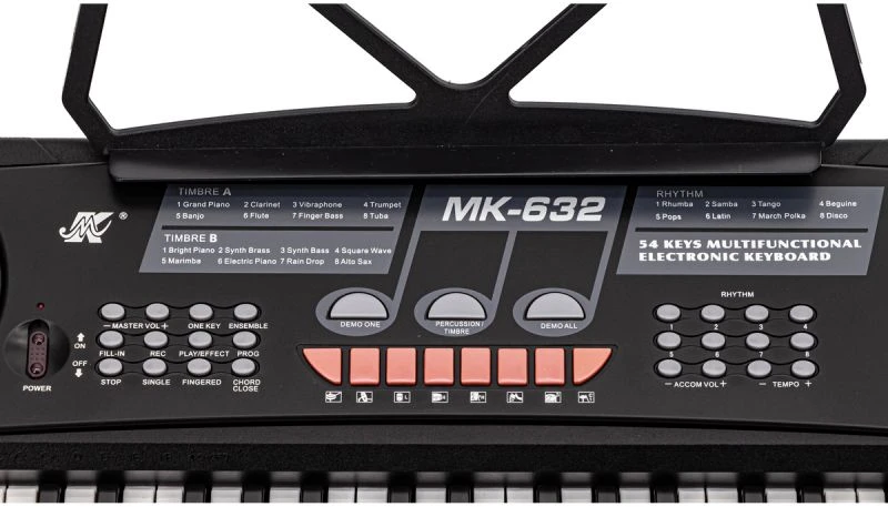 Elektroniniai klavišiniai organai su mikrofonu MK-632 54 klavišai