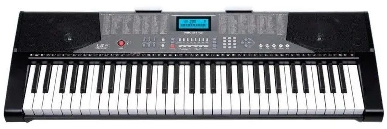 Elektroniniai vargonai MK-2113 su 61 klavišu ir maitinimo bloku