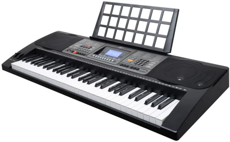 Elektroninis klavišinis instrumentas su 61 klavišu ir mokymosi funkcija