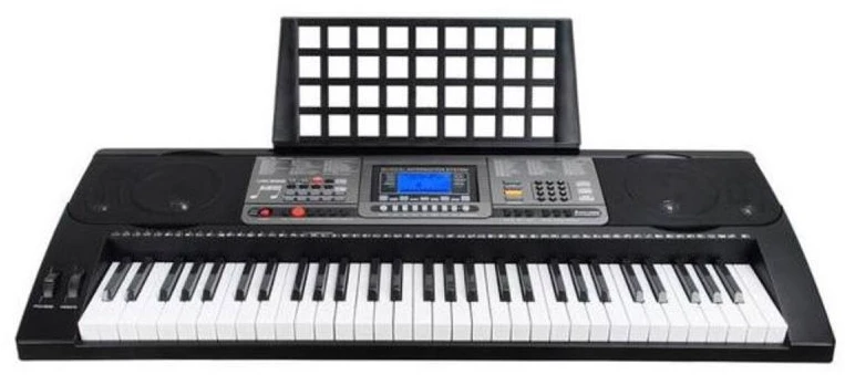 Elektroninis klavišinis instrumentas su 61 klavišu ir mokymosi funkcija