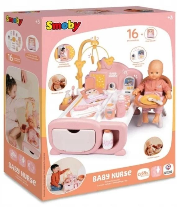 Elektrinis auklės kampelis Smoby Baby Nurse 1254