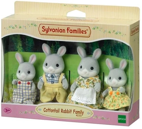 SYLVANIAN FAMILIES Šilkinių triušiukų šeimynėlė