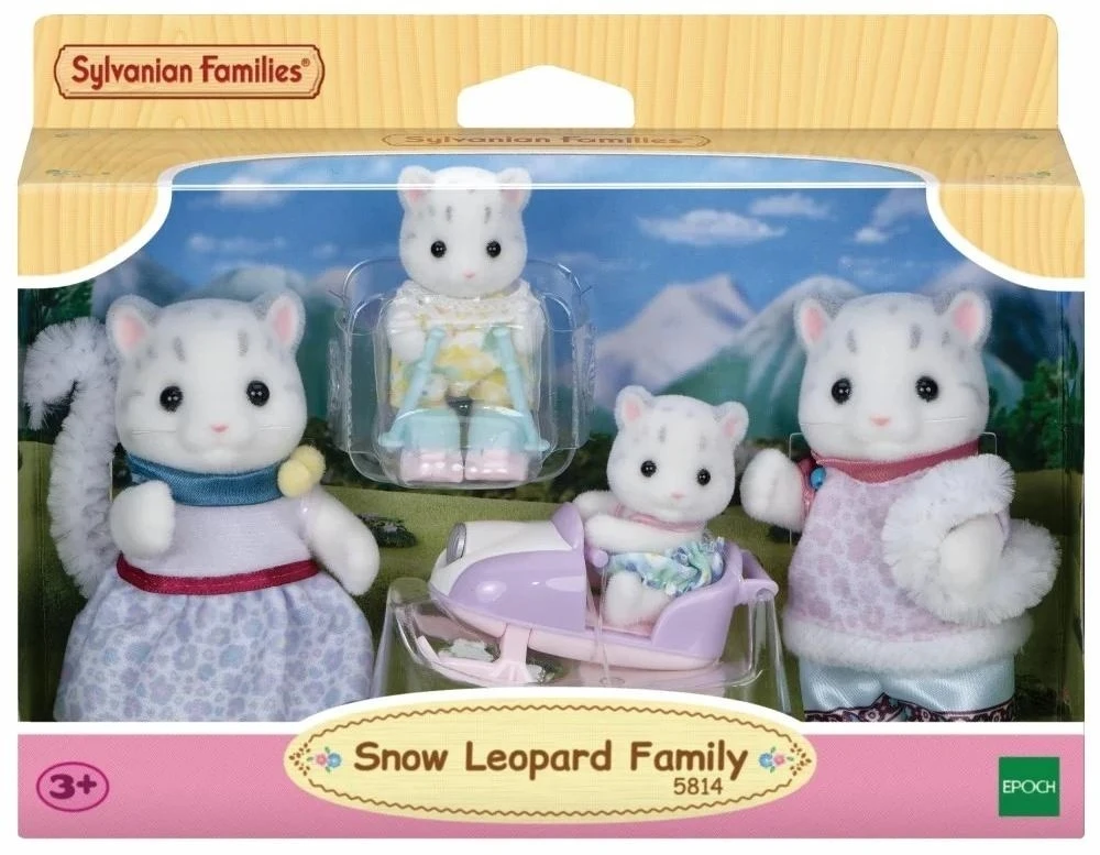 Epoch Figūrėlės sniego leopardų šeima Sylvanian Families