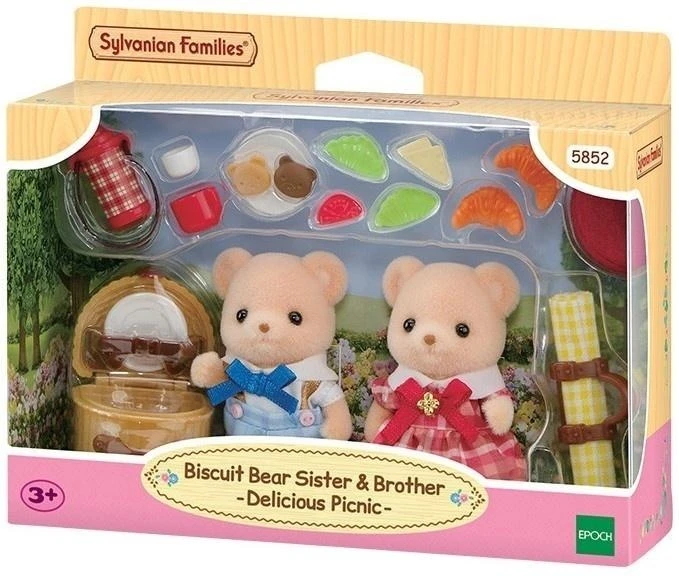 Epoch SYLVANIAN FAMILIES Rinkinys „Sausaininių meškučių iškyla“