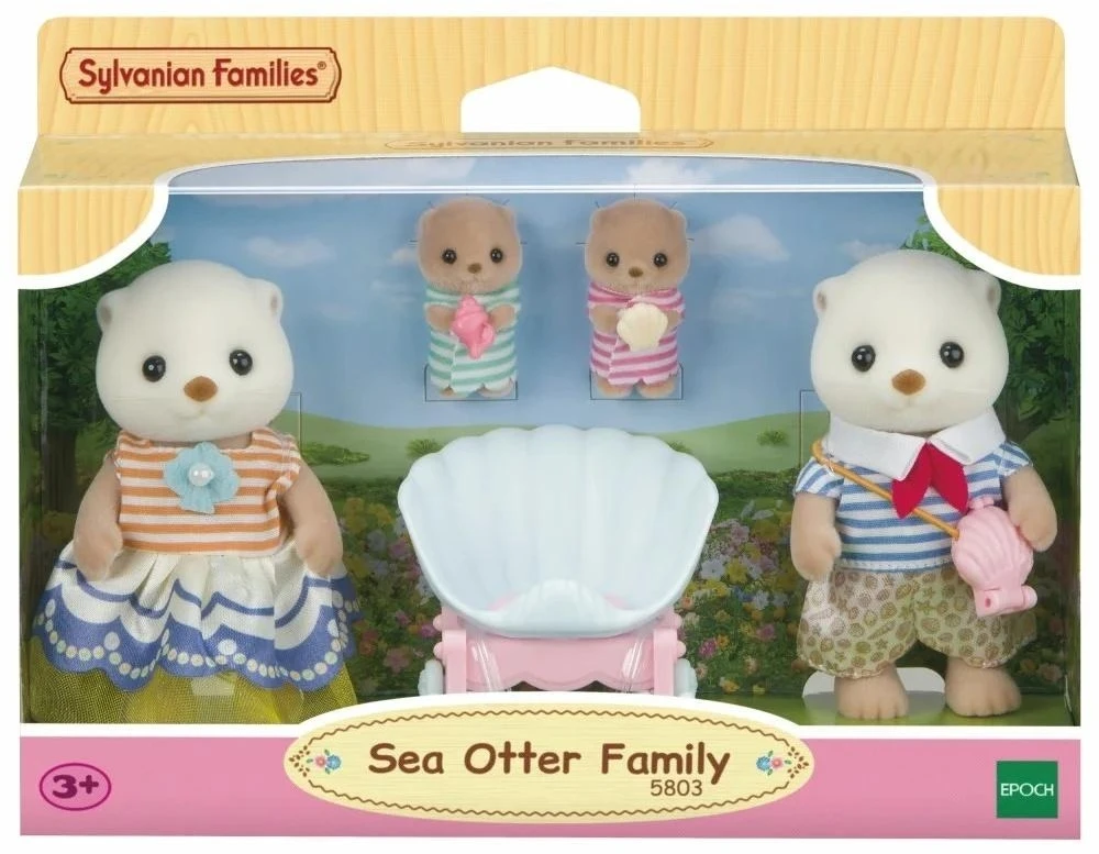 SYLVANIAN FAMILIES Ūdrų šeimynėlė