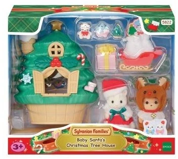 Epoch Figūrėlių rinkinys Sylvanian Families Kalėdų senelio žaislų fabrikas