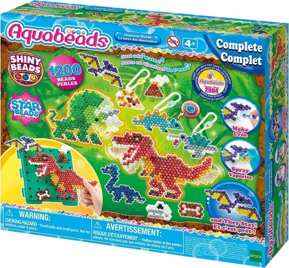 Epoch Rankdarbių rinkinys Aquabeads dinozaurai