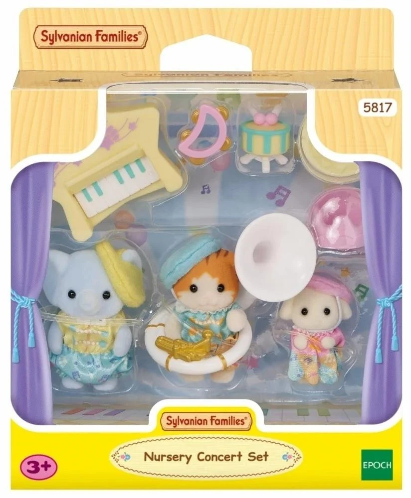Epoch Sylvanian Families koncertas darželyje