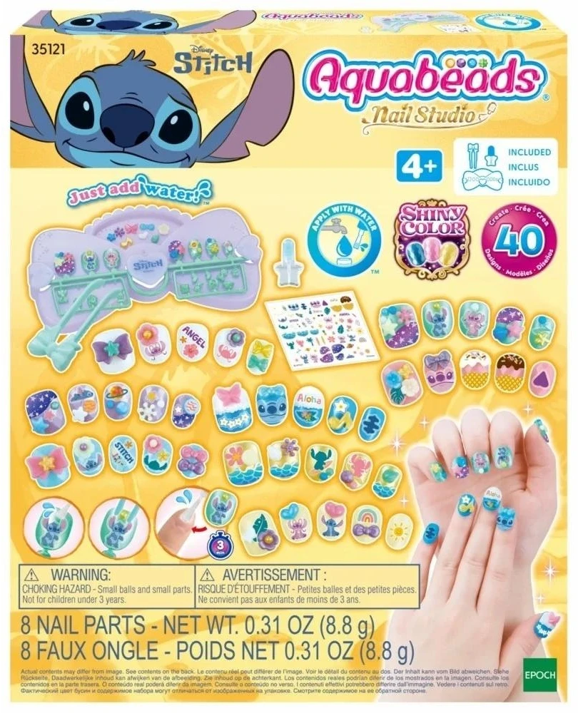 Epoch „Aquabeads“ – nagų dailininko rinkinys (35121)