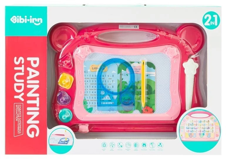 Eurobaby Zabawki Dvipusė piešimo lenta su muzika Eurobaby