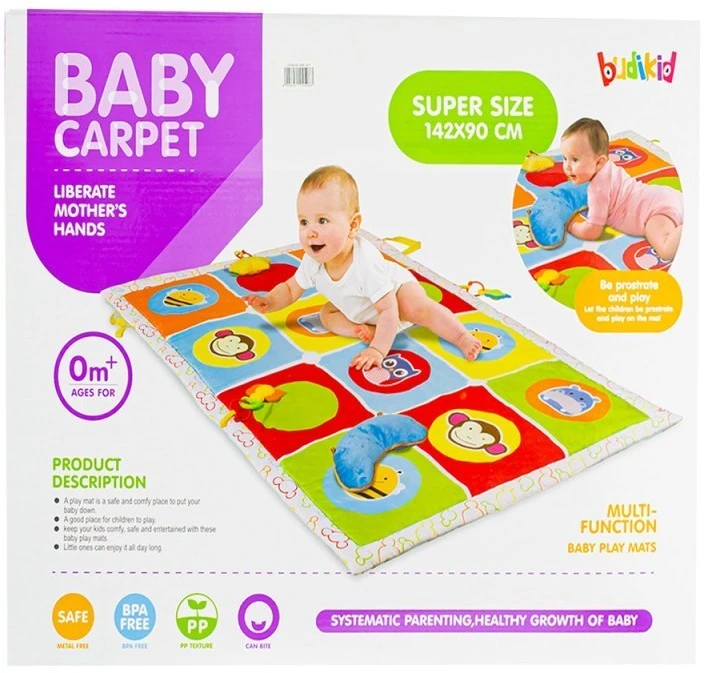 Eurobaby Zabawki Lavinimo kilimėlis su nuimamu žaislu Eurobaby