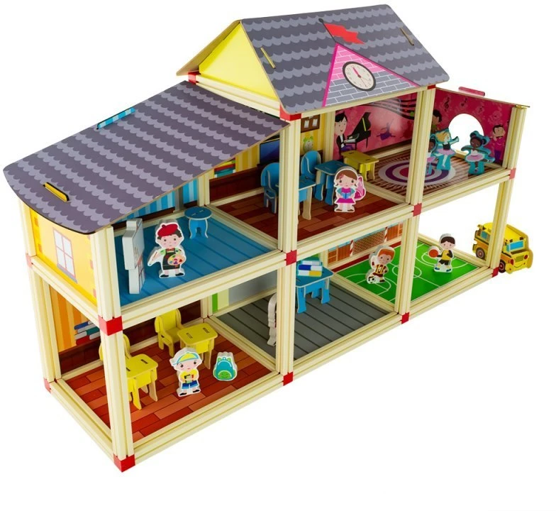 Eurobaby Zabawki Lėlių namas - Mokykla EUROBABY TOYS