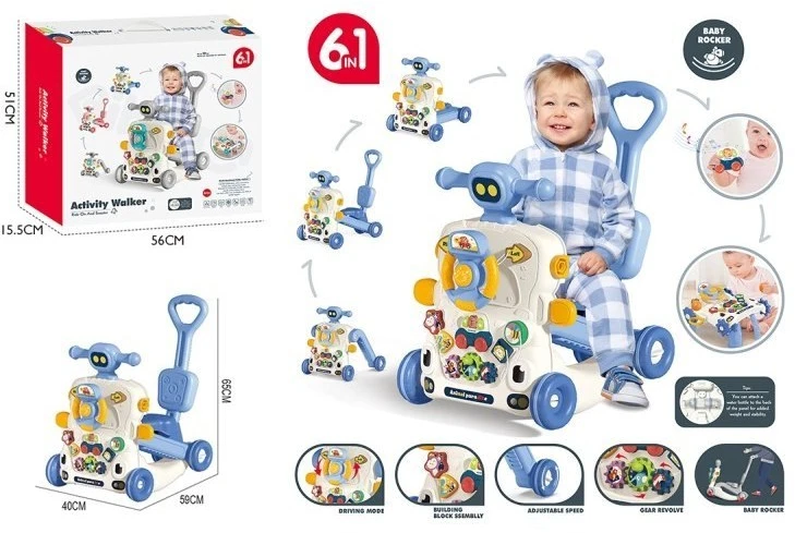 Eurobaby Zabawki Stumdukas EUROBABY TOYS 6in1 EBZ6037