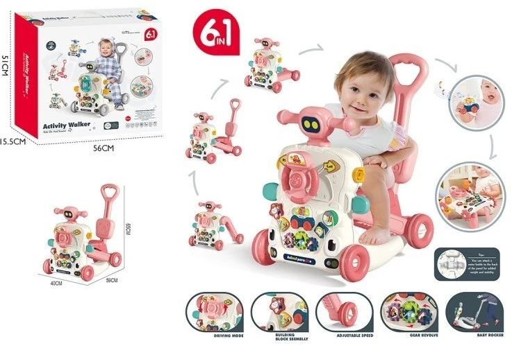 Eurobaby Zabawki Stumdukas EUROBABY TOYS 6in1 EBZ6038