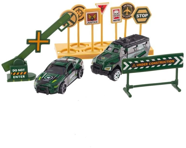 Eurobaby Zabawki Žaislinis karinis transporto priemonių rinkinys Eurobaby