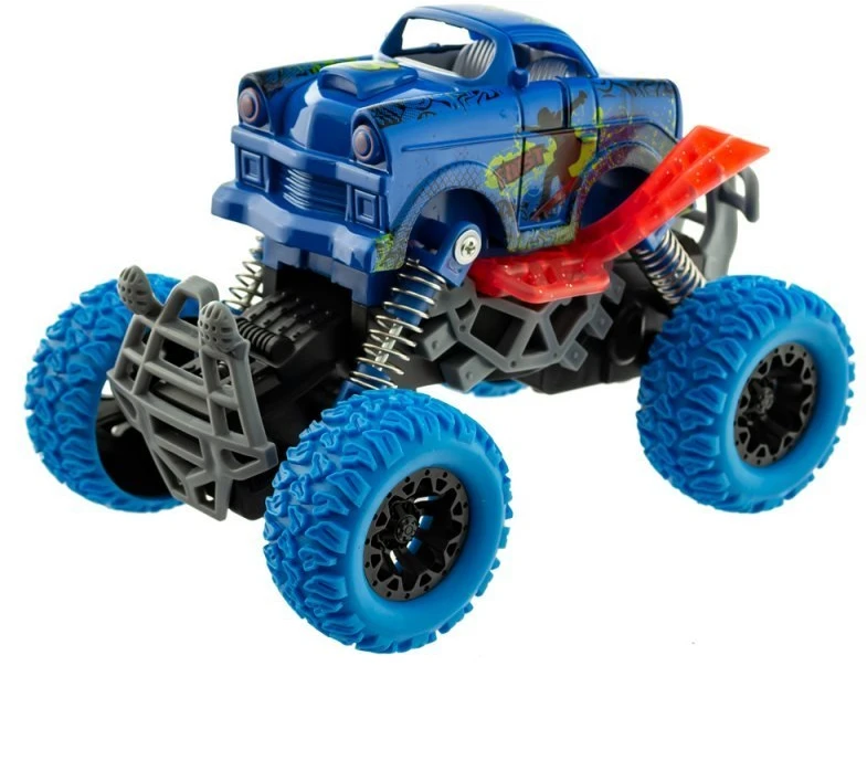 Eurobaby Zabawki Žaislinis metalinis automobilis monster su garsais ir šviesomis