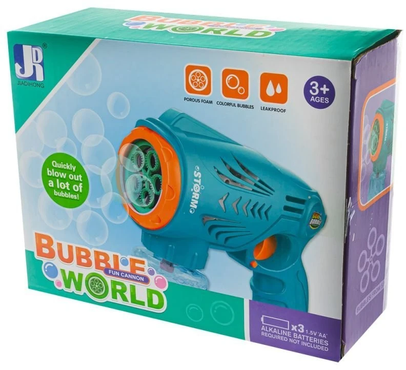 Eurobaby Zabawki Žaislinis muilo burbulų pistoletas Eurobaby