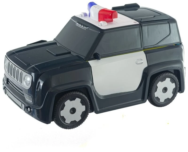 Eurobaby Zabawki Žaislinis policijos automobilis su garažu Eurobaby