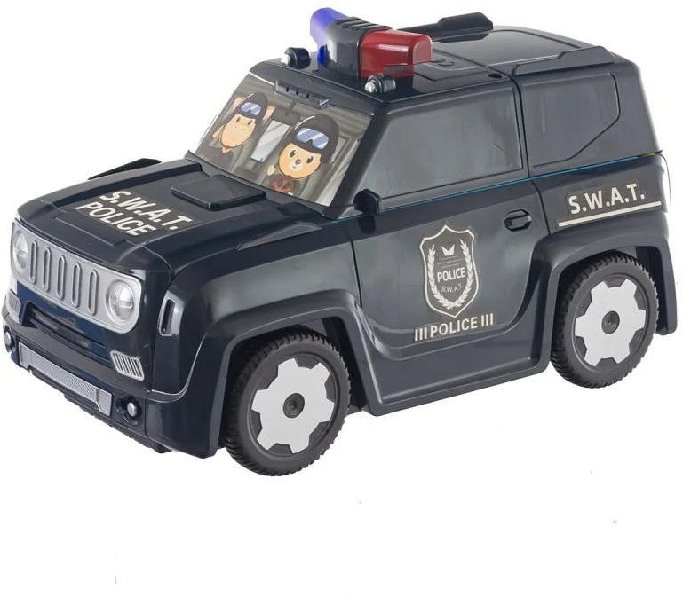 Eurobaby Zabawki Žaislinis SWAT automobilis su policijos stovėjimo aikštele Eurobaby