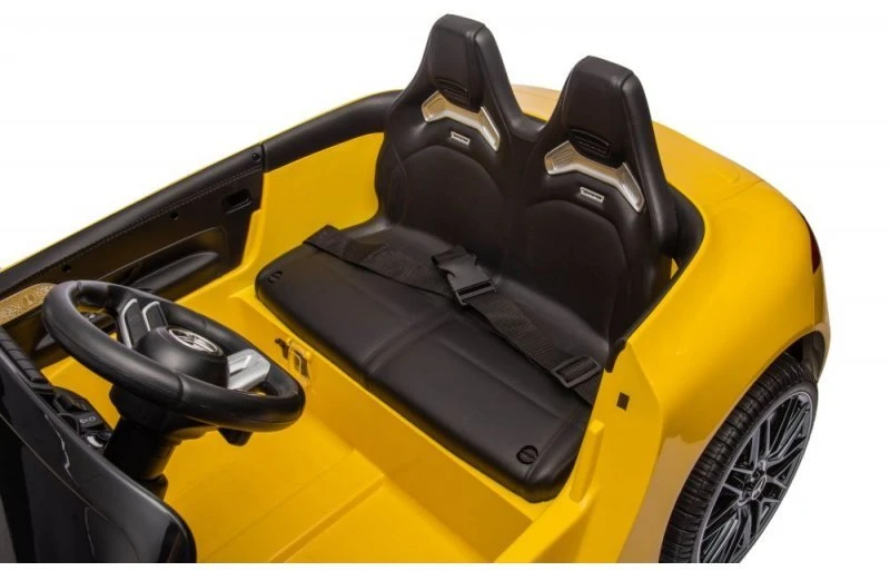 Transporto priemonė dk-sl63 mercedes sl63 yellow EUROBABY