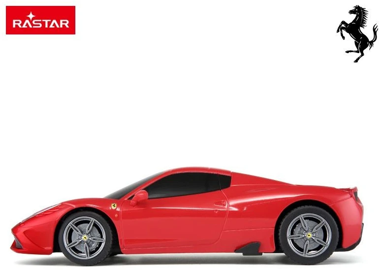 Ferrari 458 Speciale A 1:24 Rastar 71900 raudonas valdomas automobilis