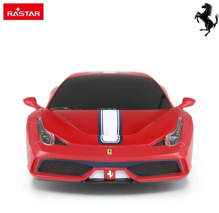 Ferrari 458 Speciale A 1:24 Rastar 71900 raudonas valdomas automobilis
